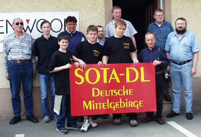 einige Teilnehmer, SOTA Treffen in Bad Lausick